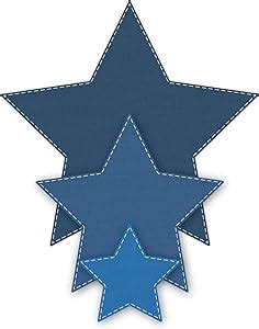 metal die set for fabric|Crafter's Edge A1063 Stars Die Set .